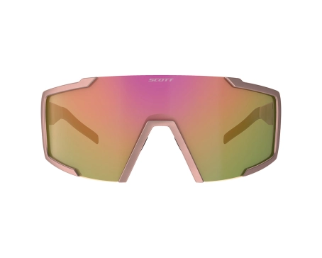 Lunettes Unisexe SHIELD Rose Cristal/Rose Chrome