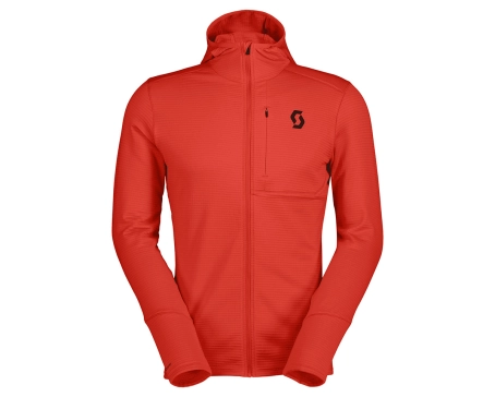Veste polaire Homme DEFINED LIGHT HOODY Rouge Turbo