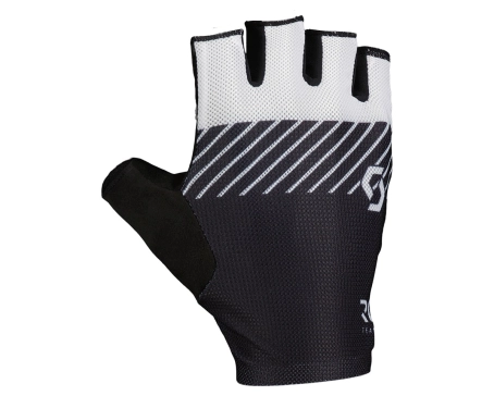 Gants courts Unisexe RC TEAM SF Blanc/Noir