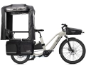 Vélo électrique cargo Unisexe EQUO 7.3 540 Wh FAMILY EXTRA PACK Blanc Lune - Image 1/1