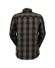 Chemise manches longues Homme TRAIL FLOW CHECK Vert/Noir - Image 2/3