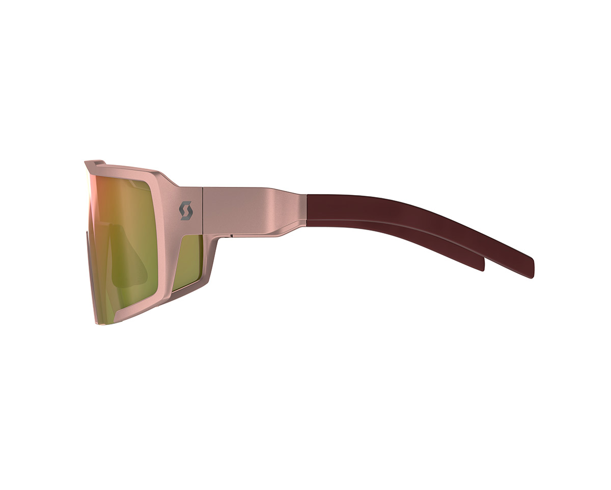 Lunettes Unisexe SHIELD Rose Cristal/Rose Chrome
