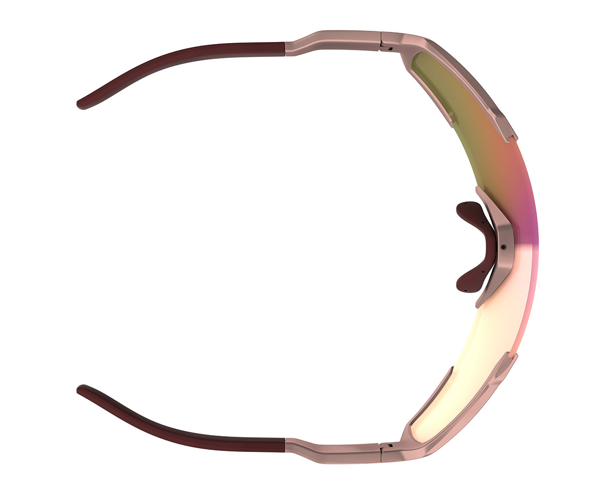 Lunettes Unisexe SHIELD Rose Cristal/Rose Chrome