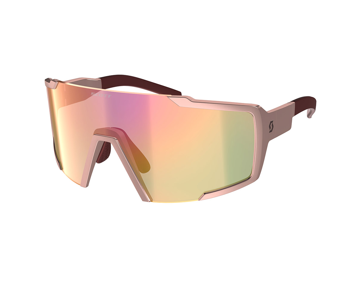 Lunettes Unisexe SHIELD Rose Cristal/Rose Chrome