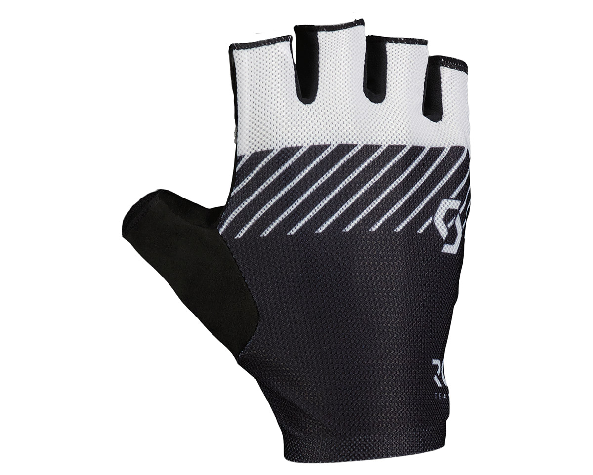 Gants courts Unisexe RC TEAM SF Blanc/Noir