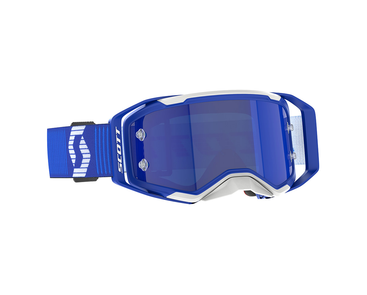 Masque Unisexe PROSPECT 2.0 Bleu/Blanc/Bleu Chrome Works